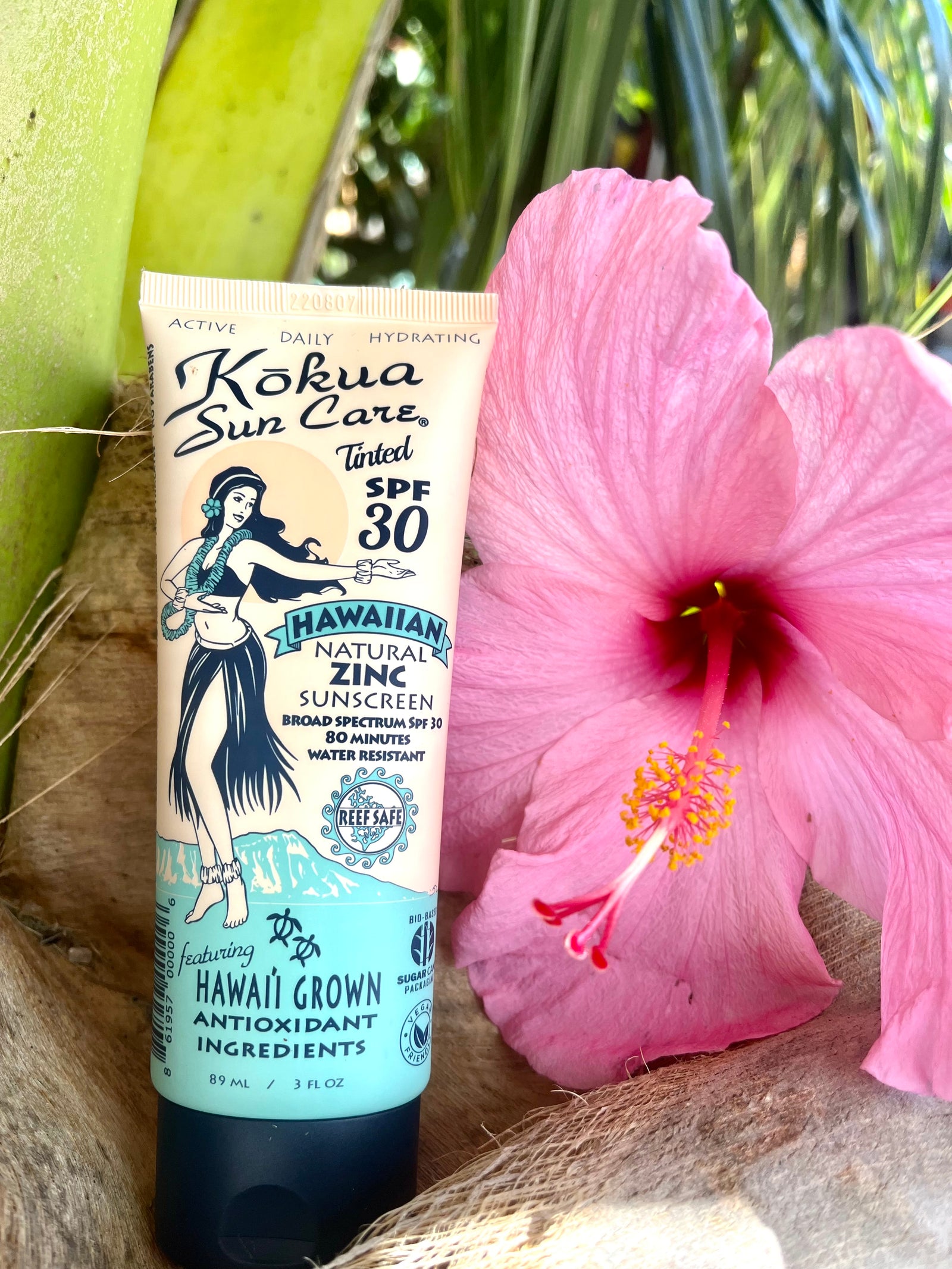 It’s HERE! Hawaiian Natural Zinc Sunscreen SPF 30 TINTED Kokua Sun Care